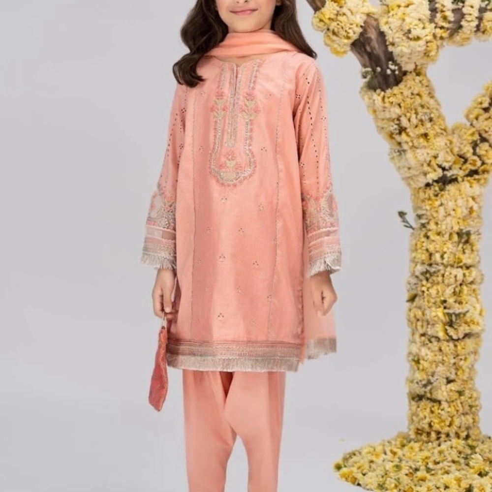 Maria B. Kids 3 Piece Dress